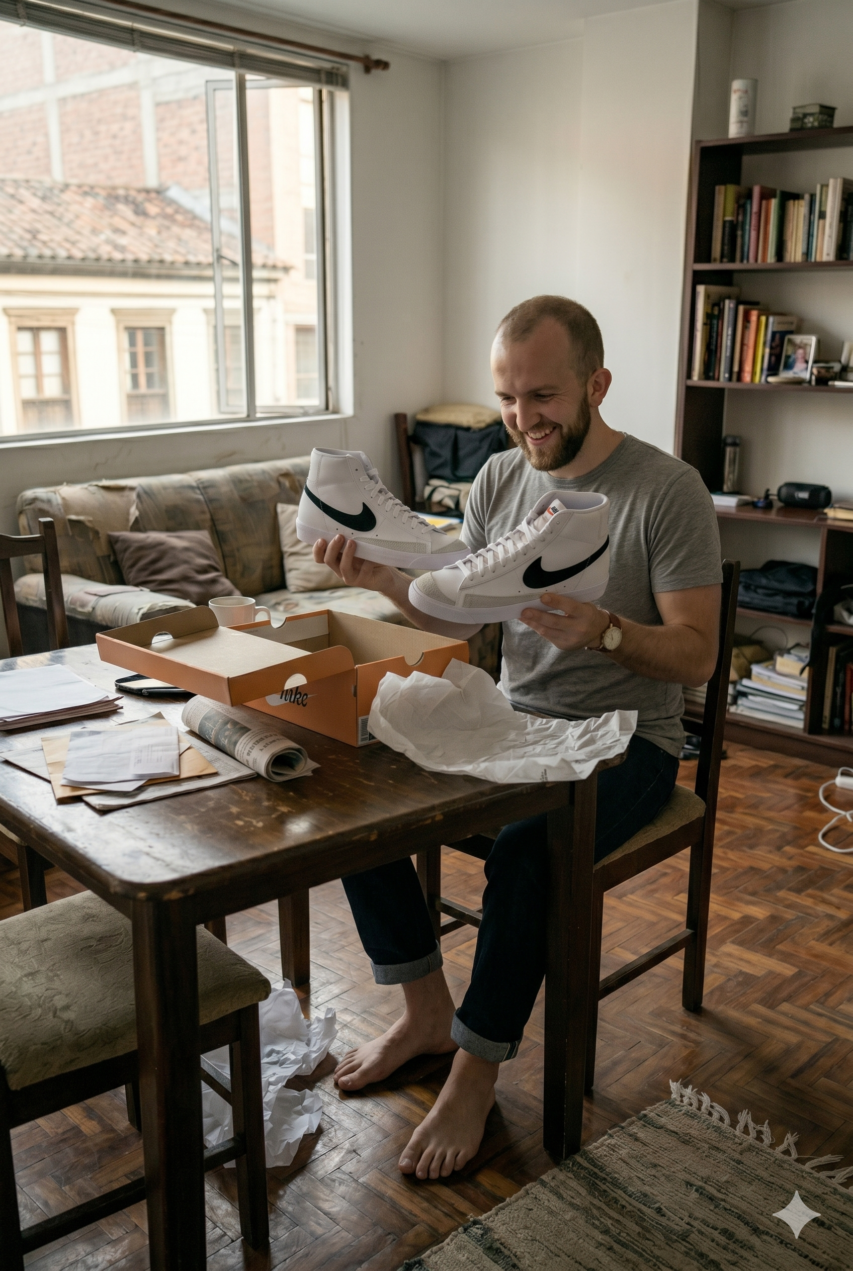 All Terrain PRO zapatos en mano